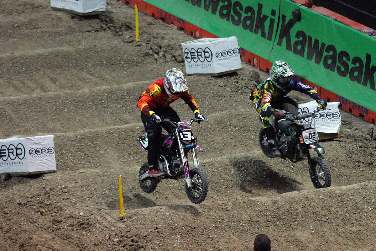 Blose and Abrigo battle in the 10" expert class